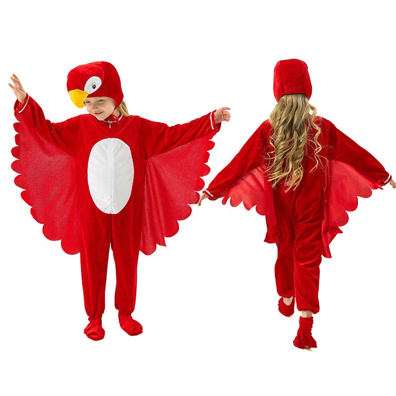 Children'S Animal Jumpsuit Children'S Day Party Parrot Brown Bear Ant Cosplay Costume - Image 2